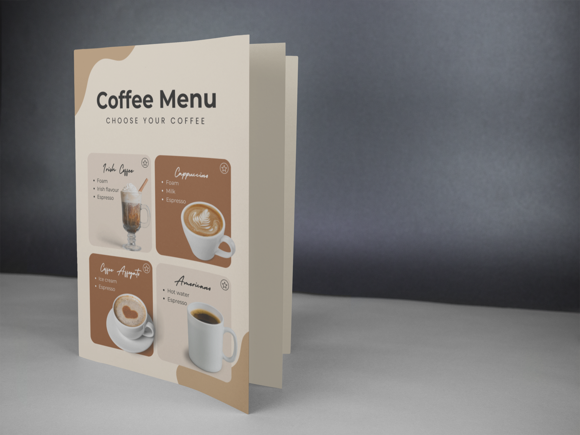 Hospitality Printing for Summer and Autumn: menus, table tents, placemats, fast reprints.
