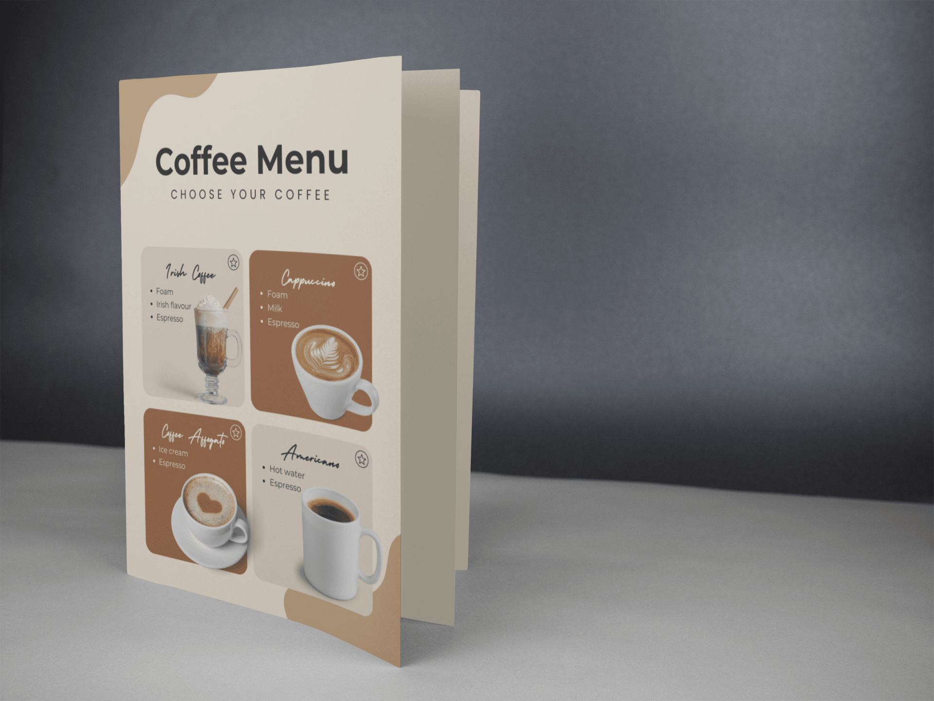 Hospitality Printing for Summer and Autumn: menus, table tents, placemats, fast reprints. - Jaycee