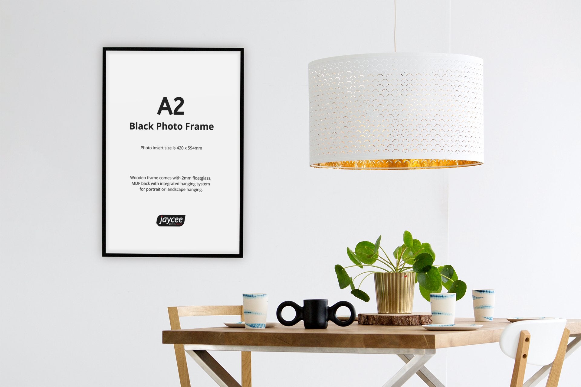 A2 Black Photo Frame - Jaycee