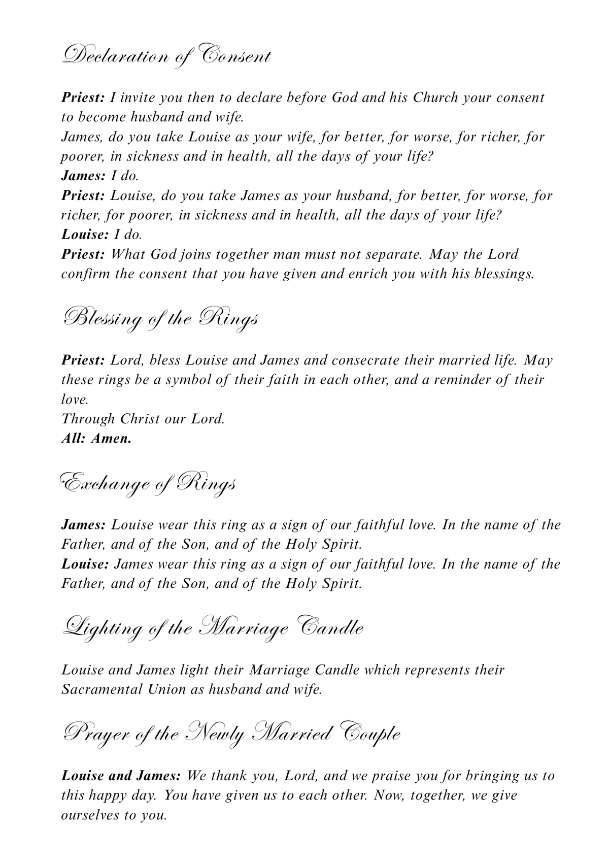 Ceremony Booklet Floral 157 - Jaycee