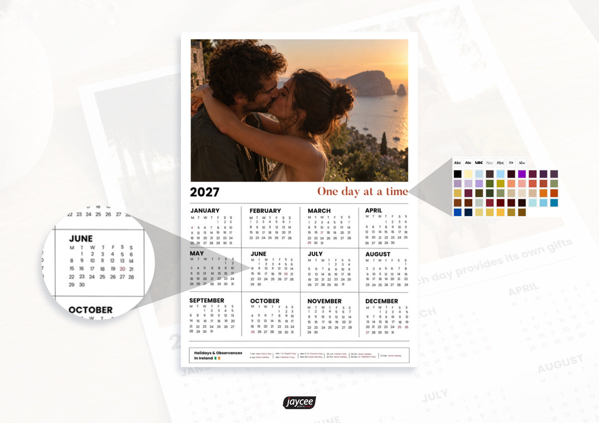 Poster Calendar | One Photo