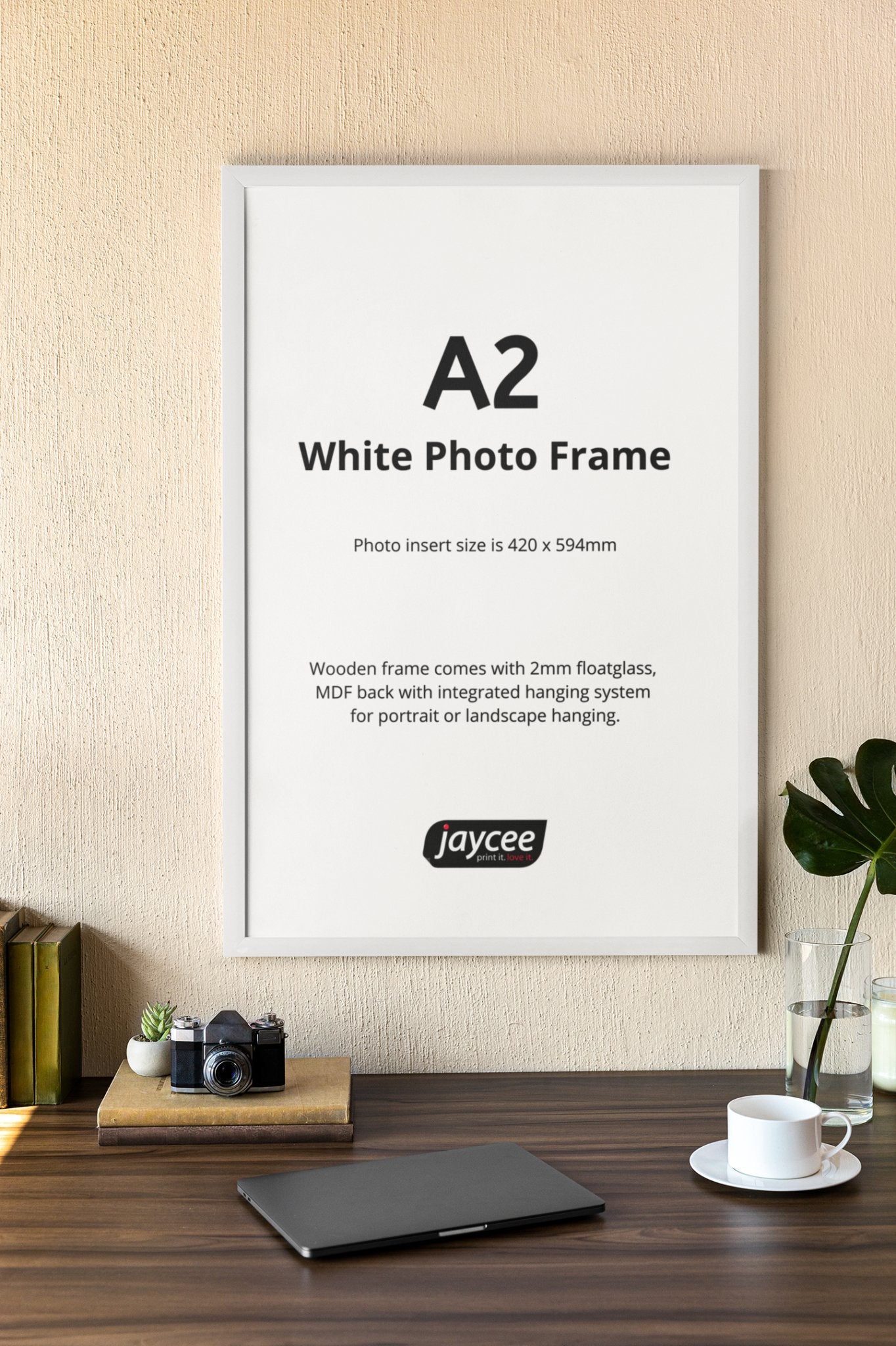 Superior Quality Photo Frames Galway - A2 White Photo Frame - Jaycee
