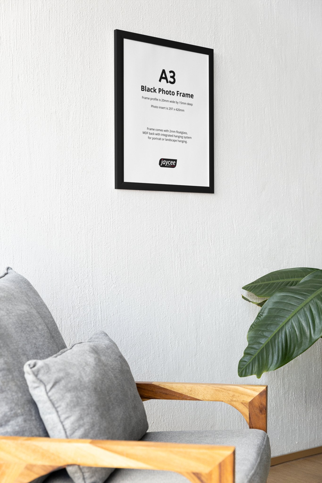 Highest Quality Photo Frames Galway - A3 Black Photo Frame1 - Jaycee