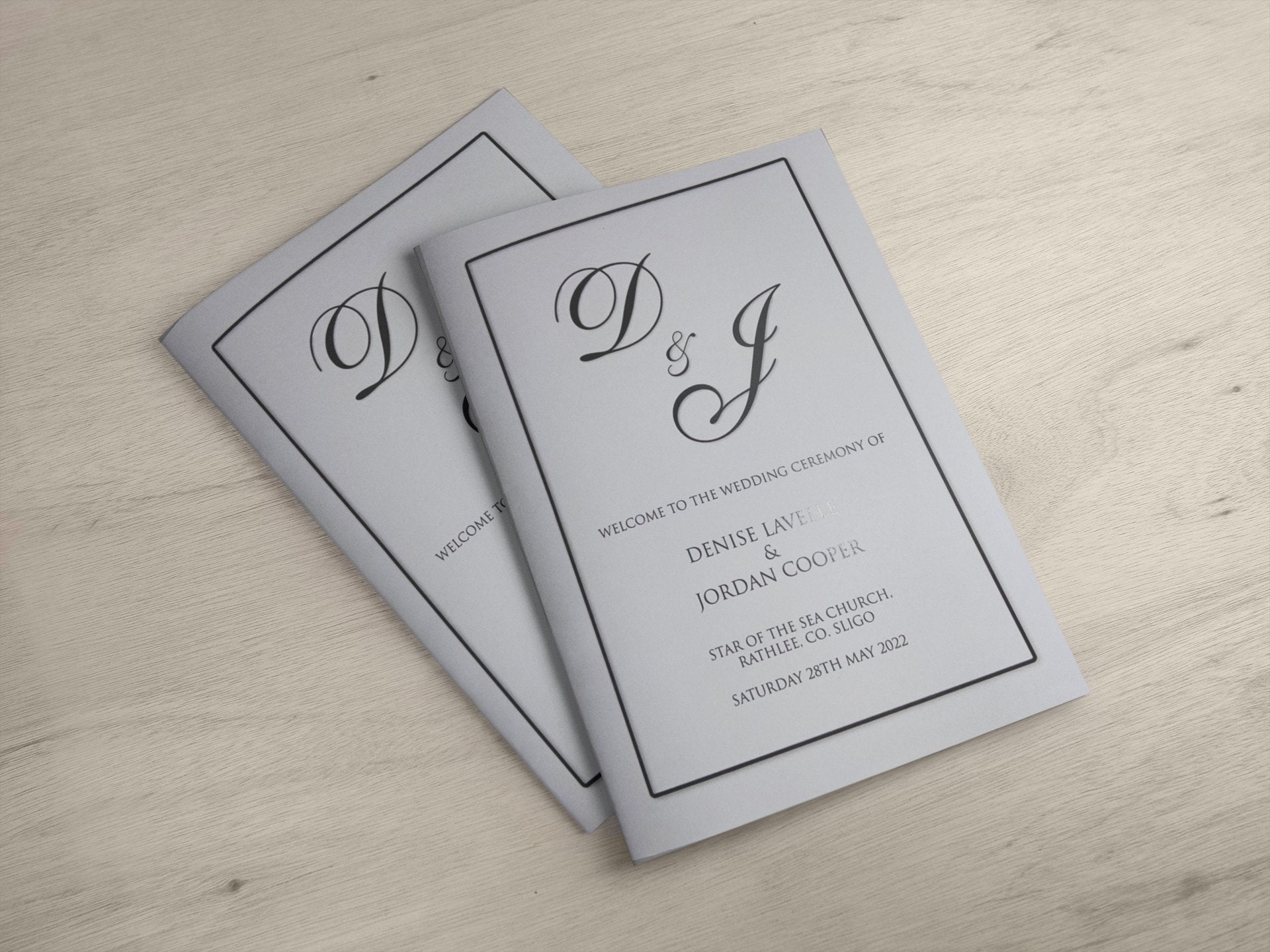 Elite Printing Galway - Ceremony Booklet2 - Jaycee