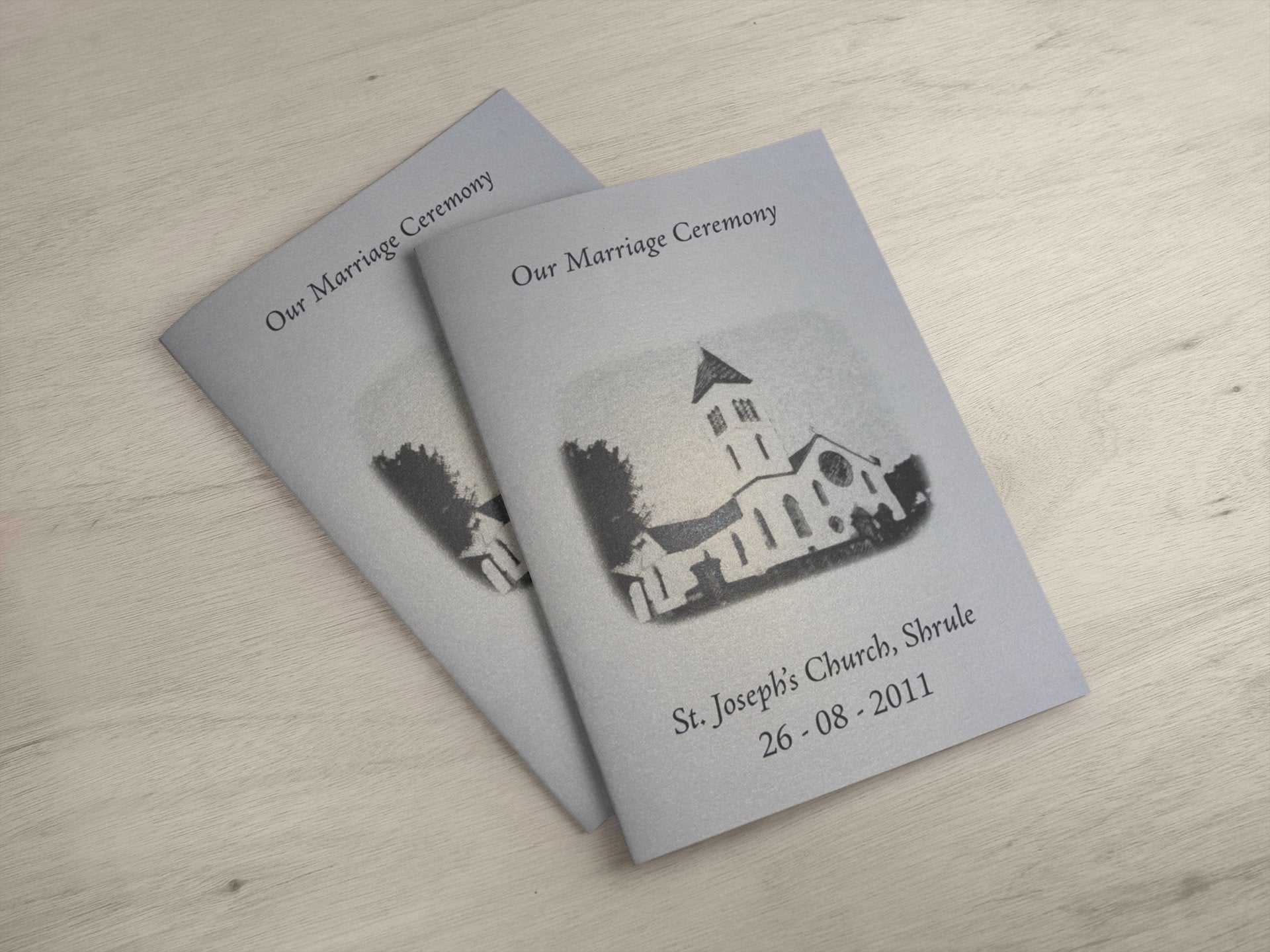 Elite Print Shop Galway - Ceremony Booklet2 - Jaycee
