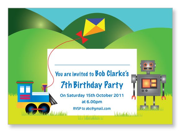 Kids Party Invite 5003 - Jaycee