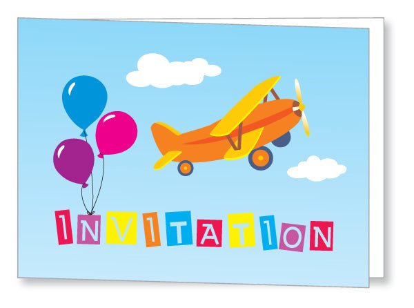 Kids Party Invite 5044 Folded - Jaycee