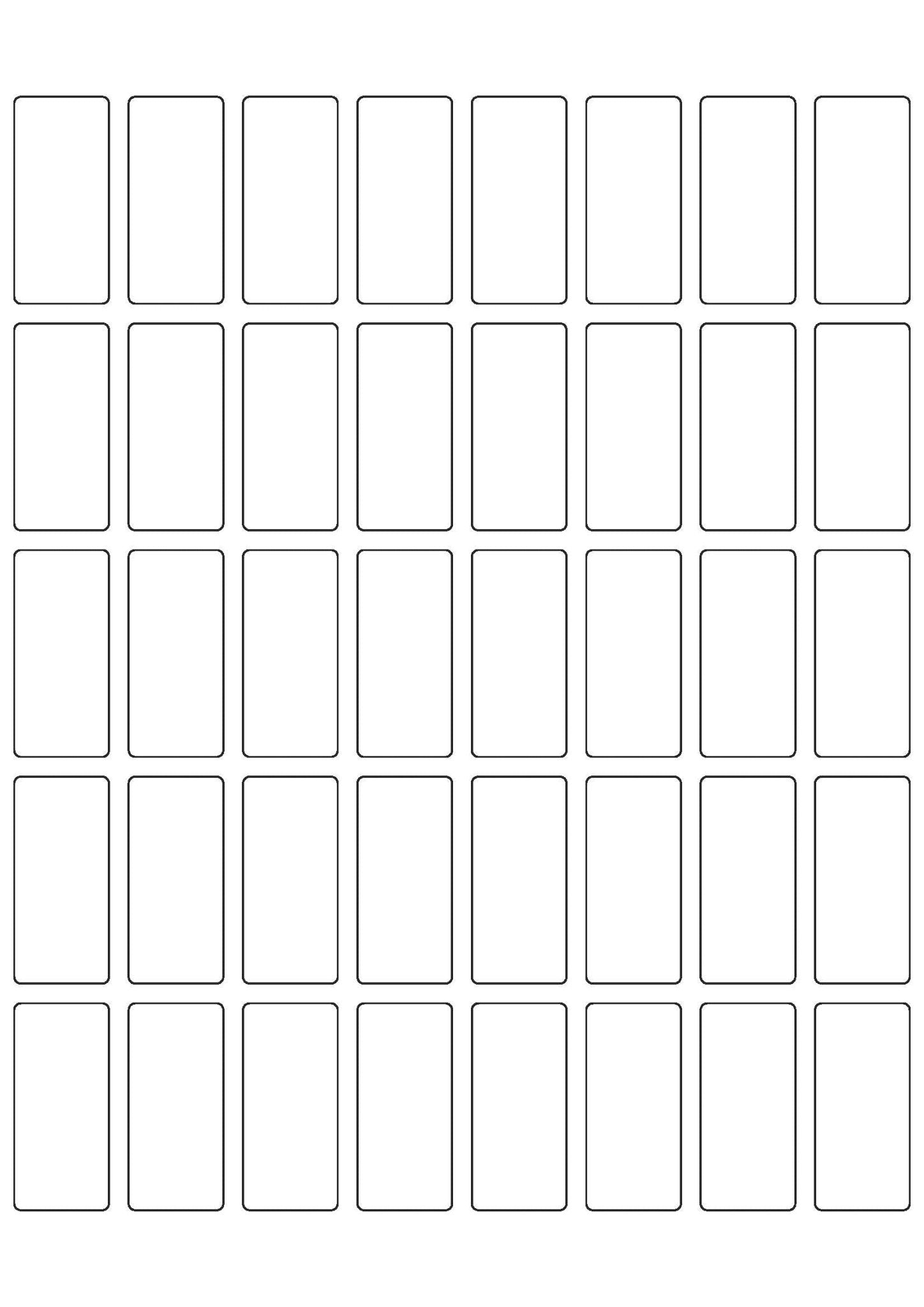 Paper Stickers - Rectangles Small - Jaycee