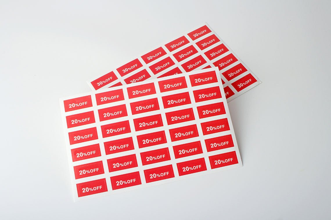 Paper Stickers - Rectangles Small - Jaycee