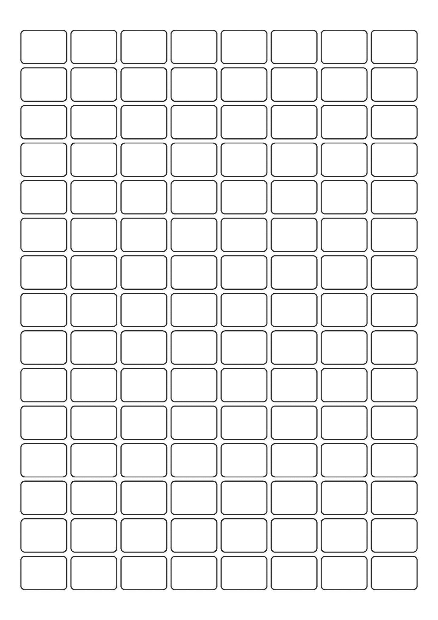 Paper Stickers - Rectangles Small - Jaycee