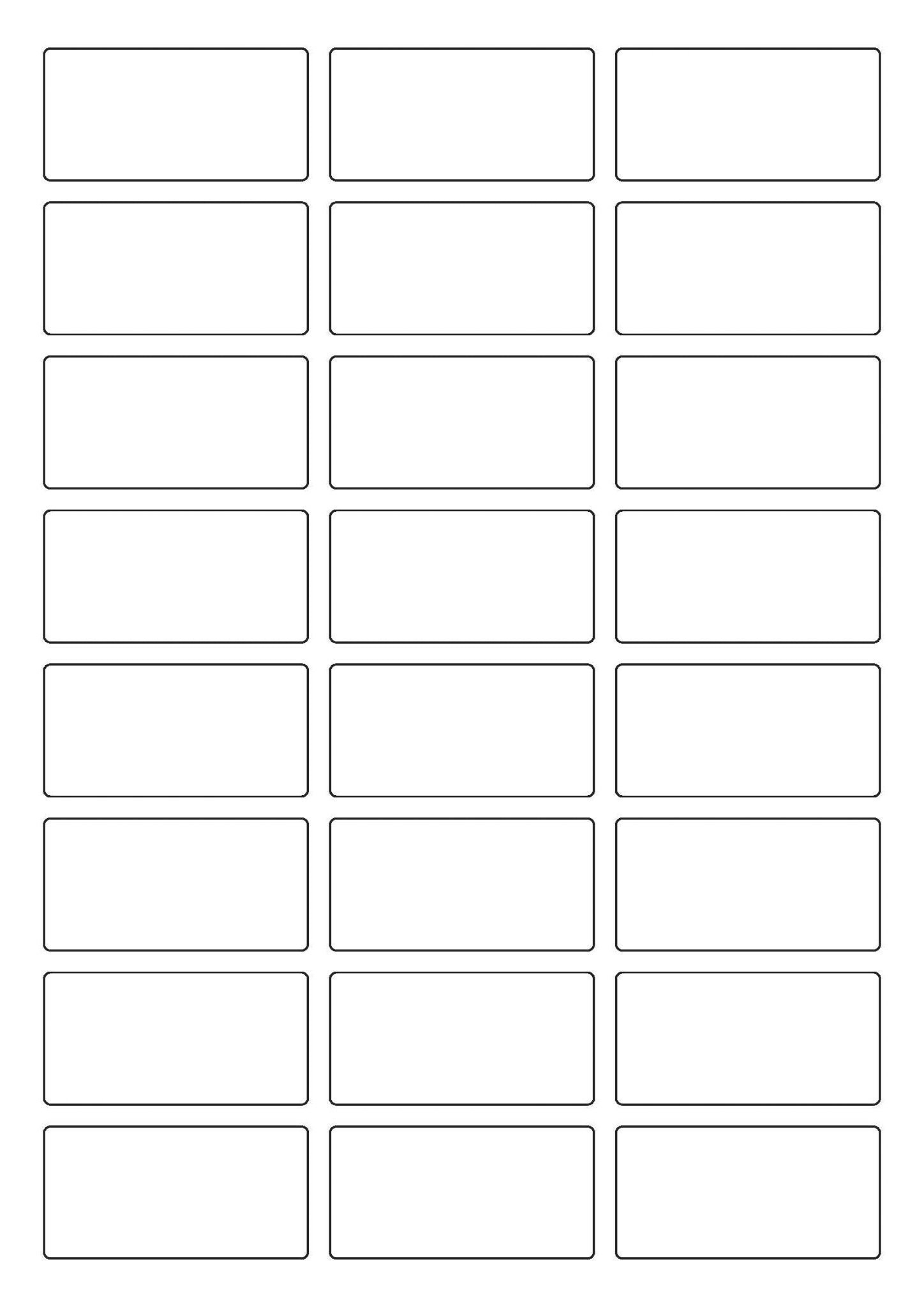 Paper Stickers - Rectangles Small - Jaycee