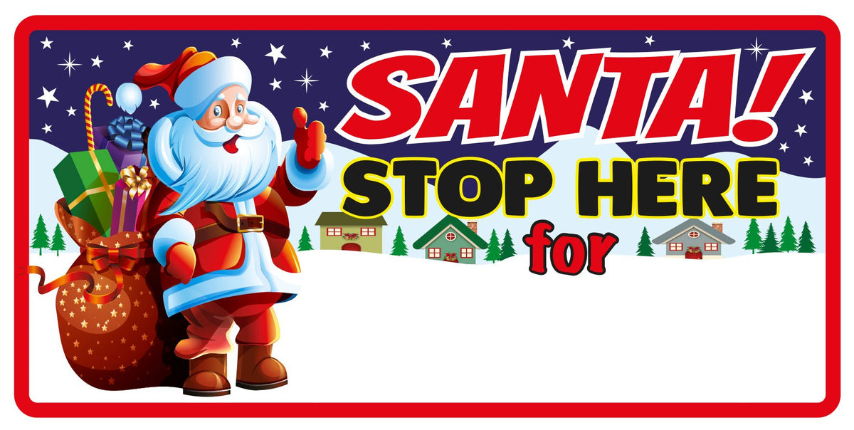 Santa Signage - Jaycee