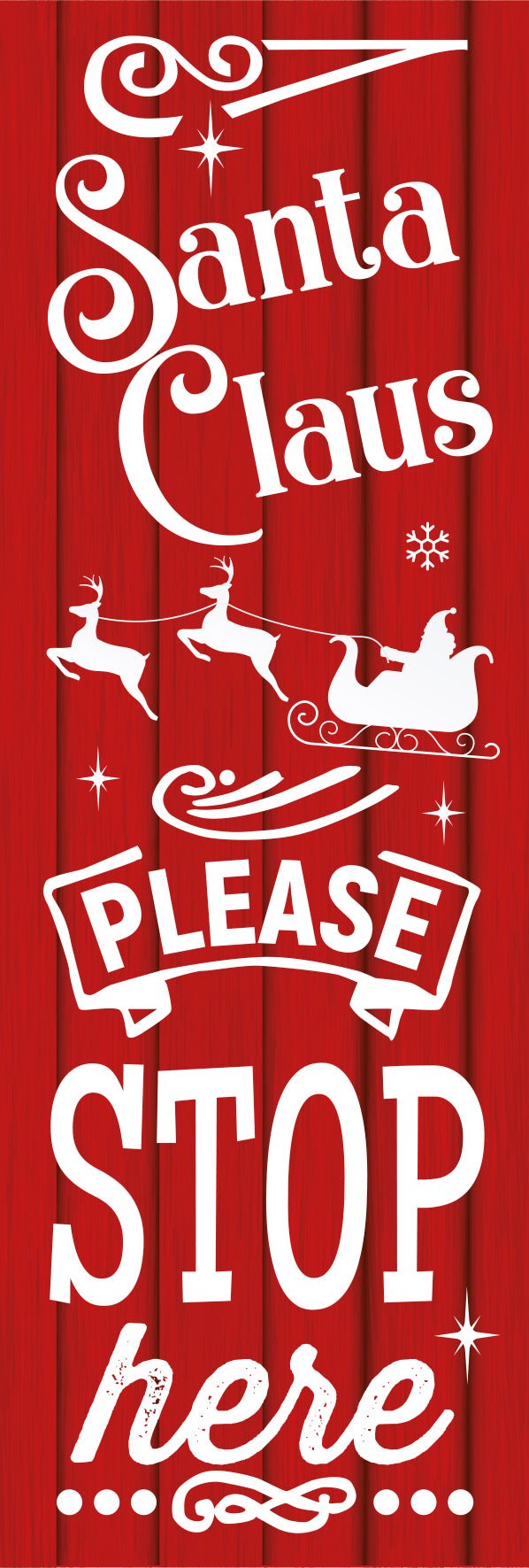 Santa Signage - Jaycee