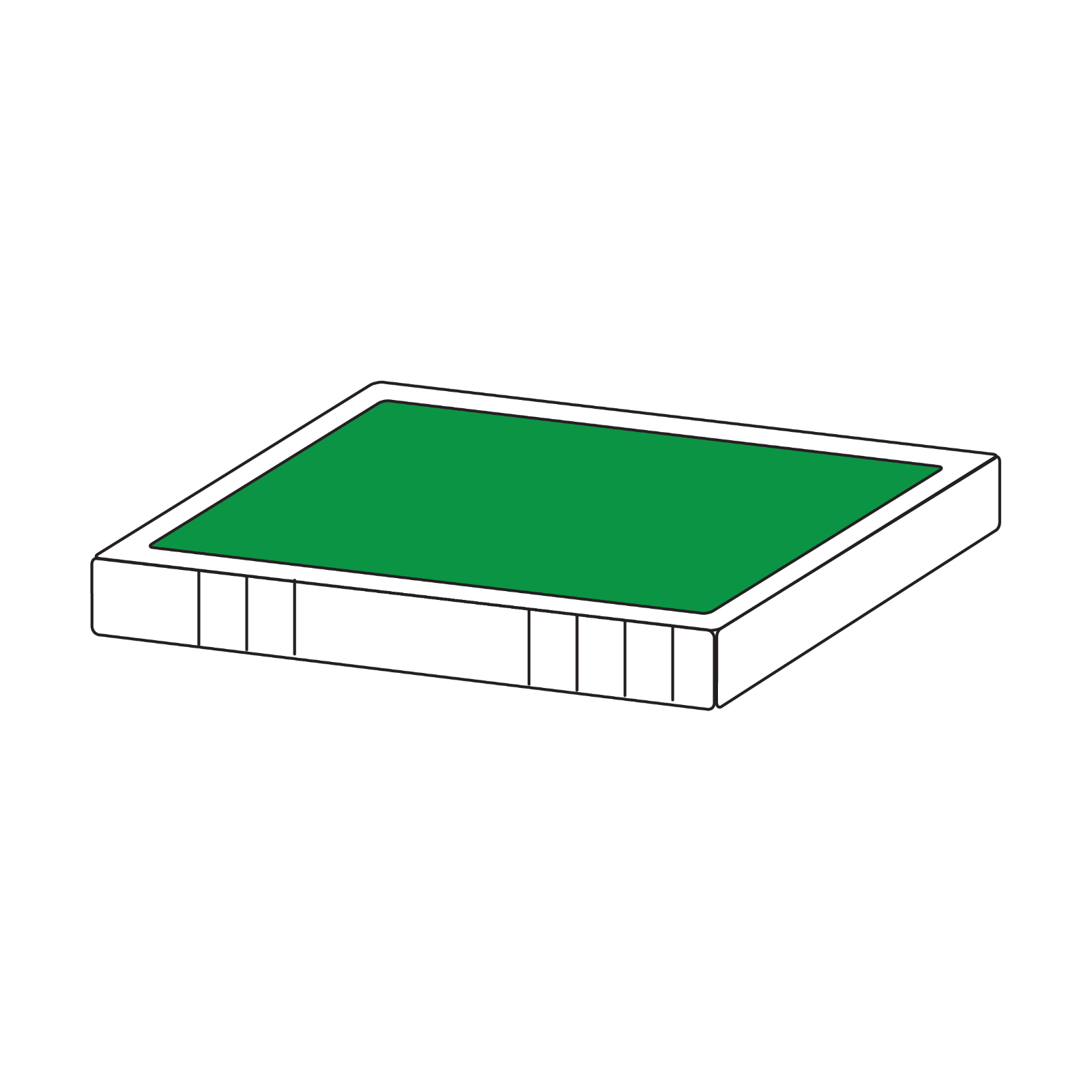 Shiny Self-inking Replacement Pads - Jaycee