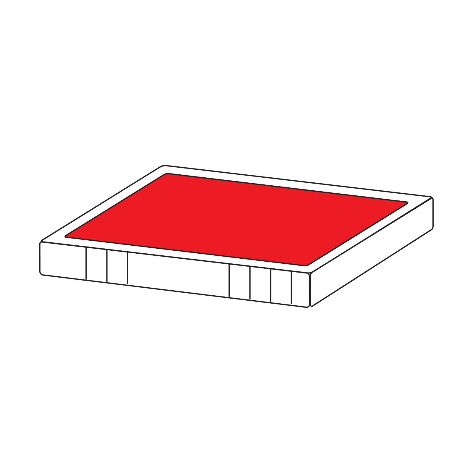 Shiny Self-inking Replacement Pads - Jaycee