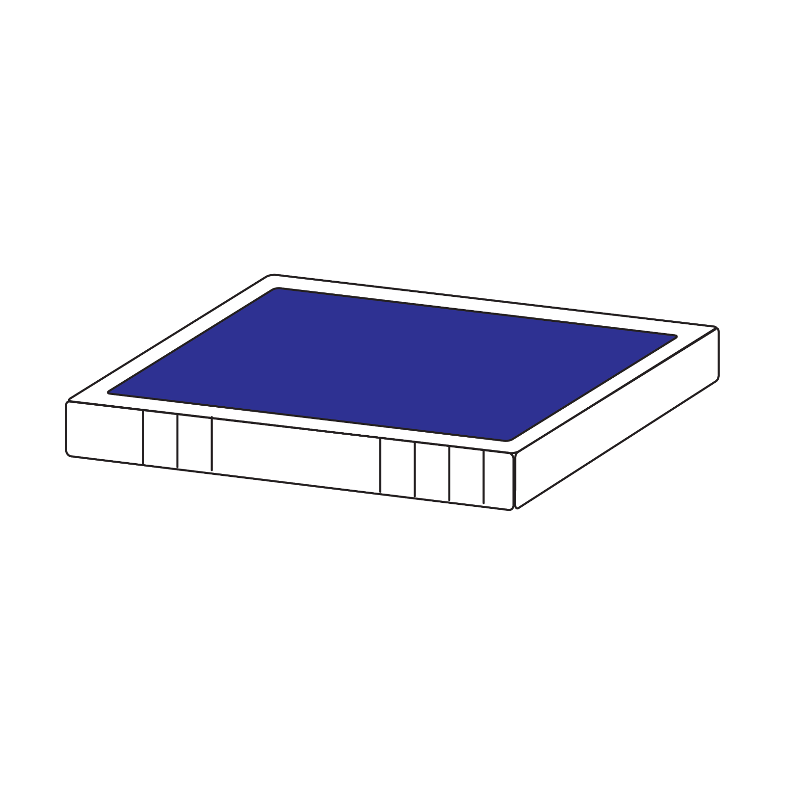 Shiny Self-inking Replacement Pads - Jaycee
