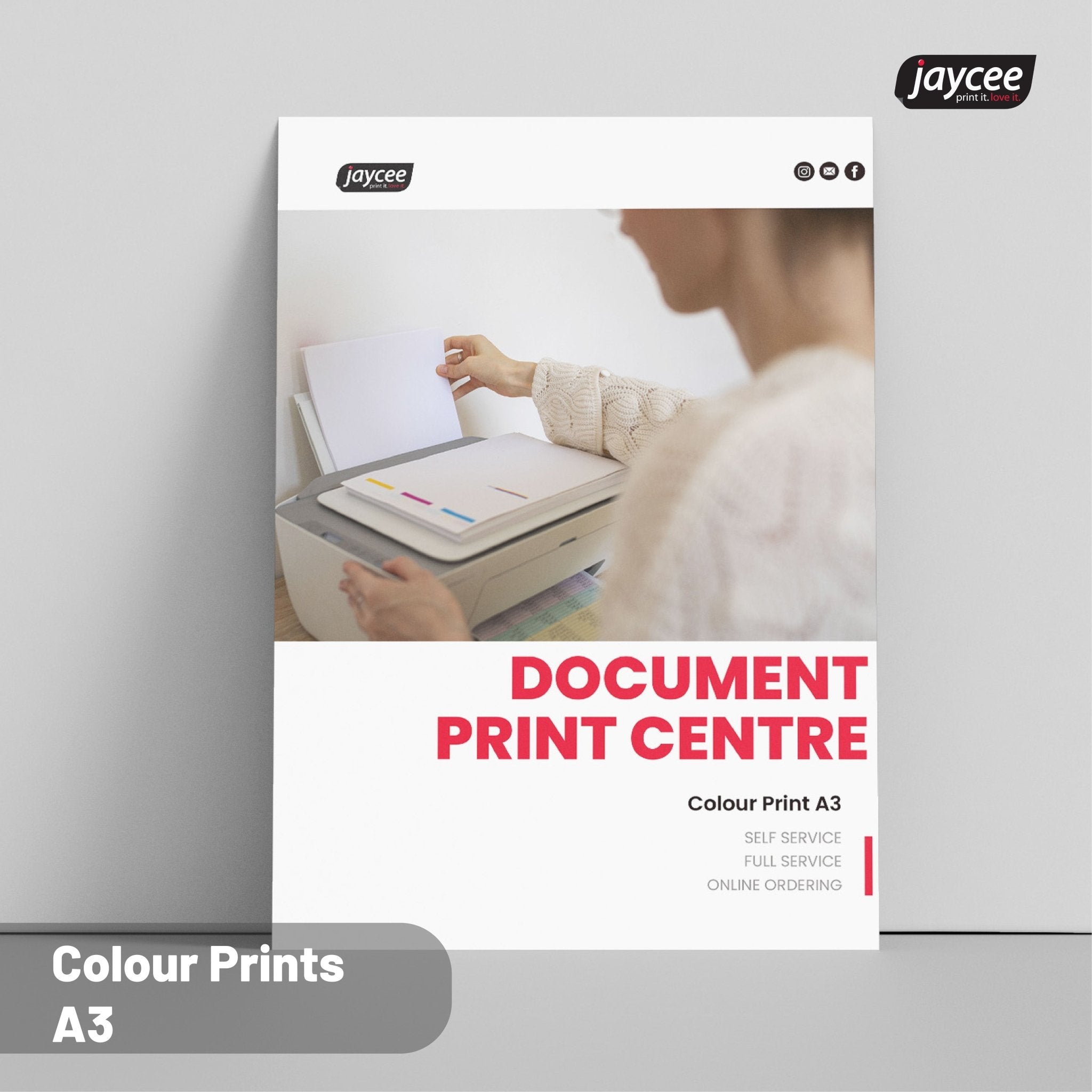 A3 Colour Prints - multi options - Jaycee
