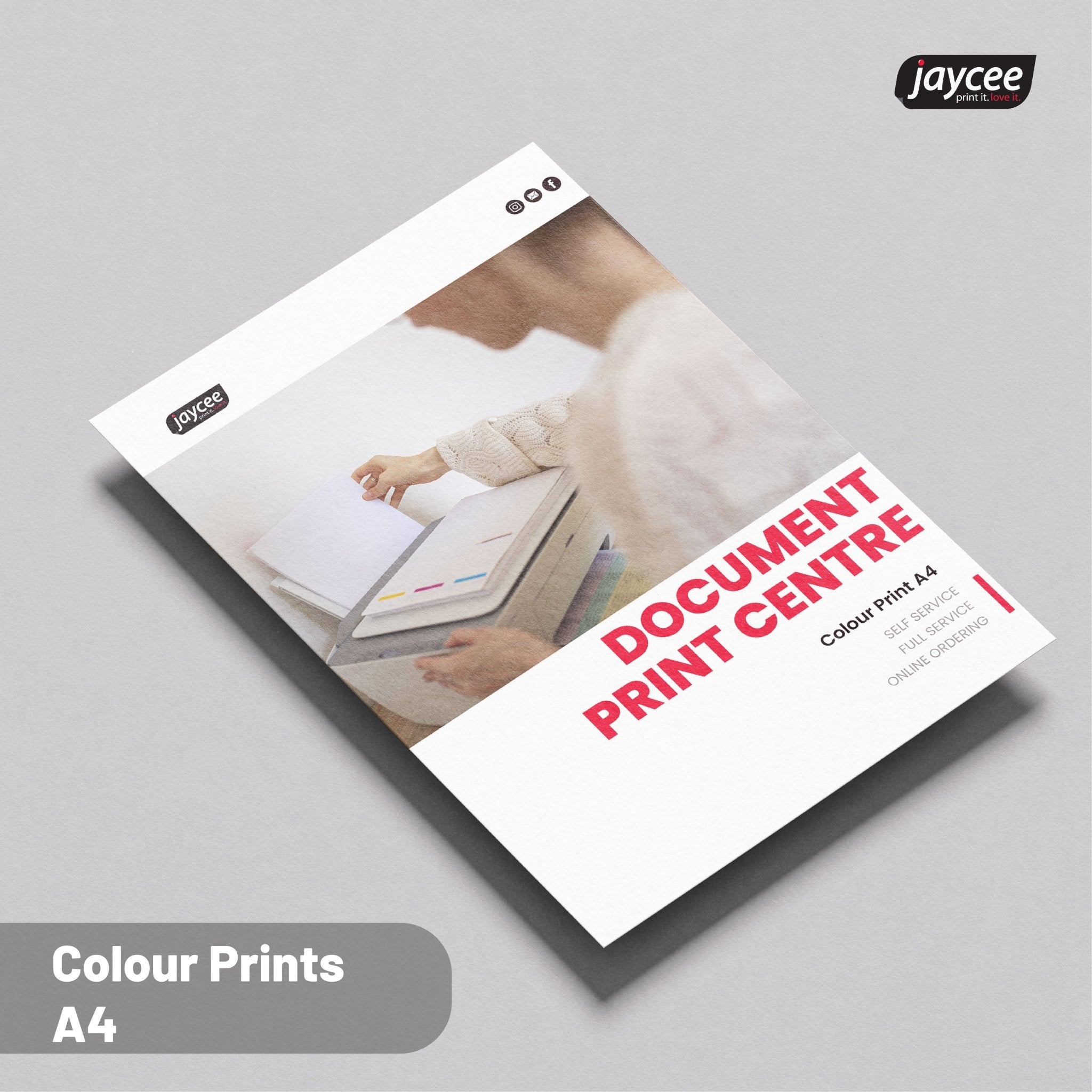A4 Colour Prints - multi options - Jaycee