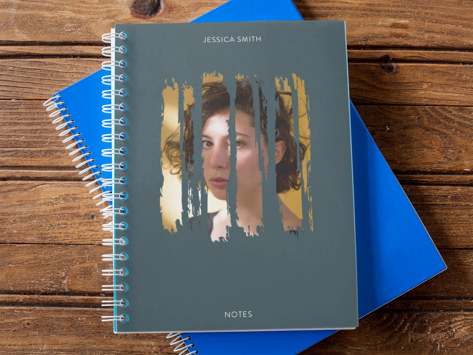 A5 Notebook - Brush Strokes - Jaycee