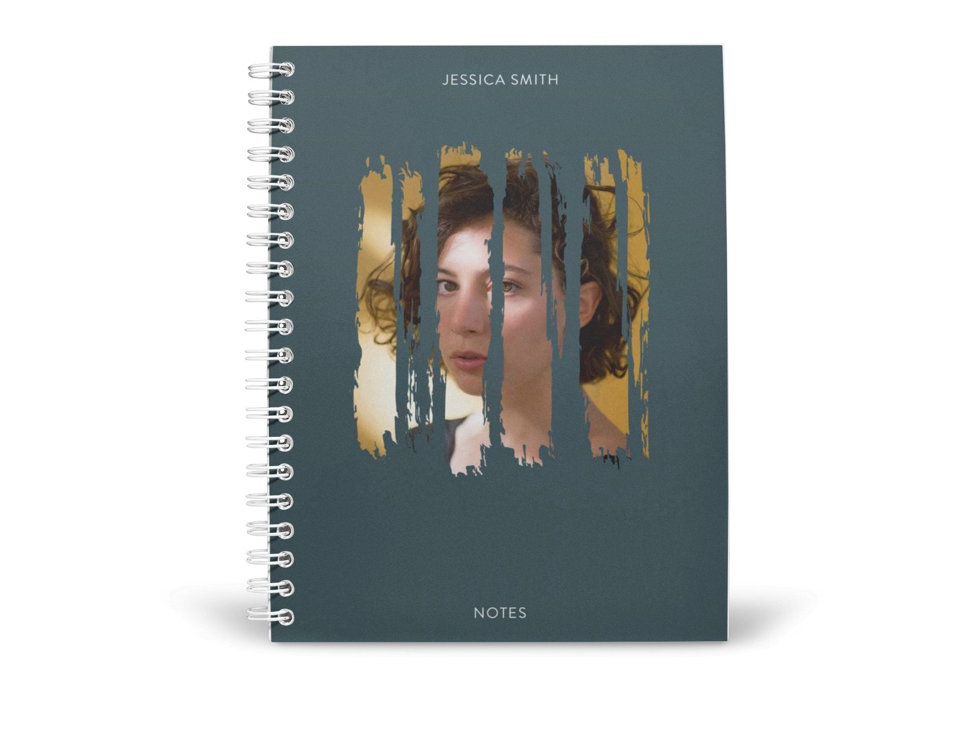A5 Notebook - Brush Strokes - Jaycee