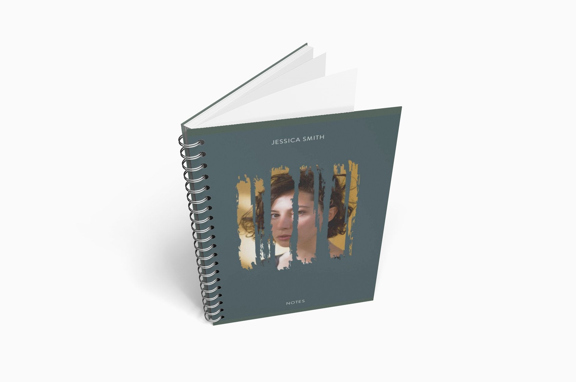 A5 Notebook - Brush Strokes - Jaycee