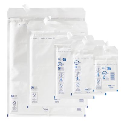 C5 White Padded Envelope - Jaycee