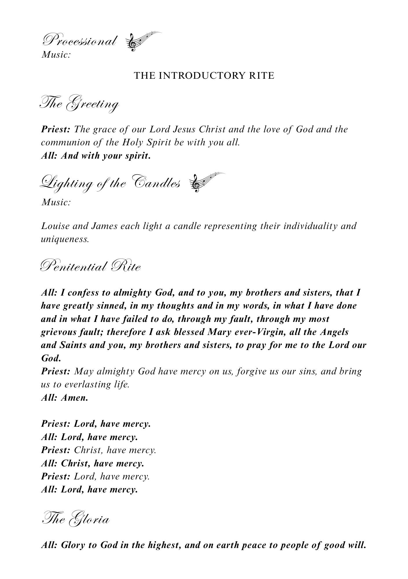 Ceremony Booklet Floral 155 - Jaycee