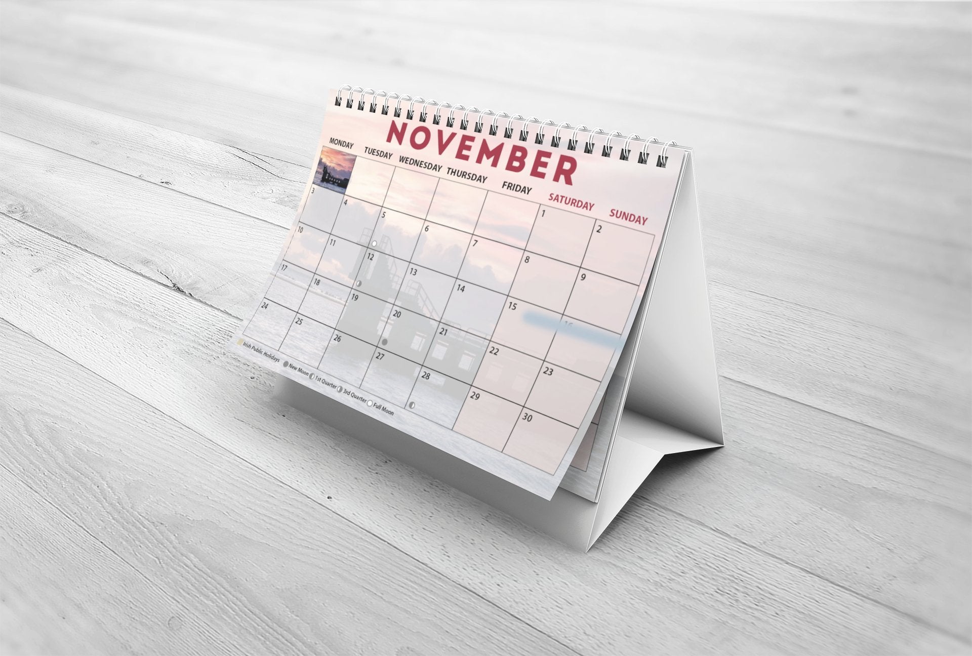 Galway 2025 A5 Desk Calendar - Jaycee