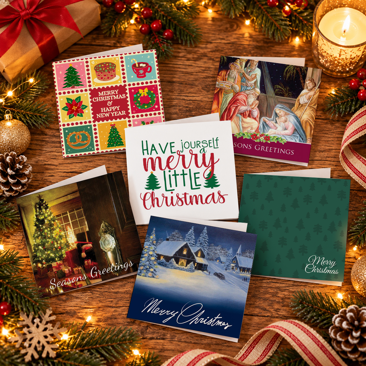 Personalised Christmas Cards - Jaycee