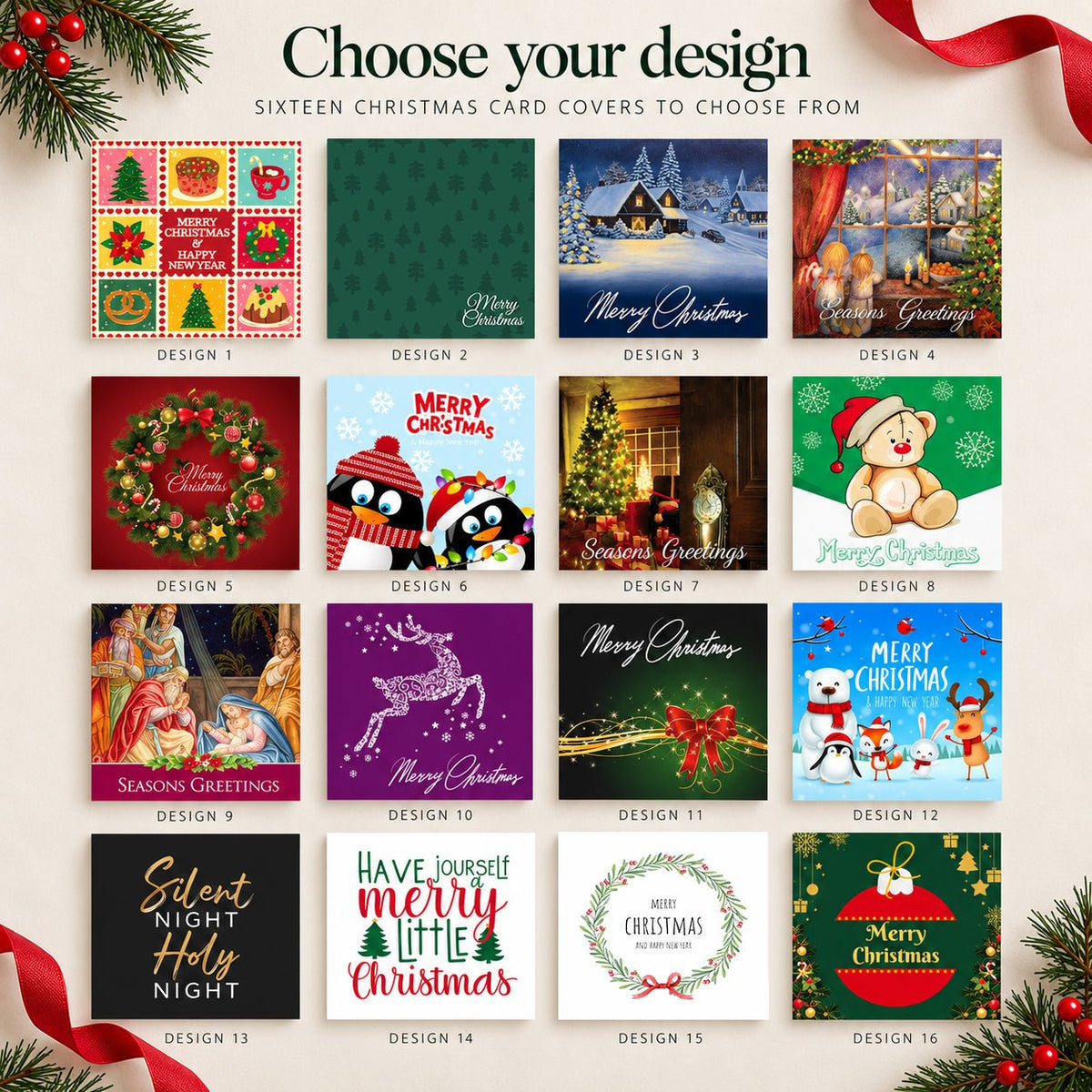 Personalised Christmas Cards - Jaycee