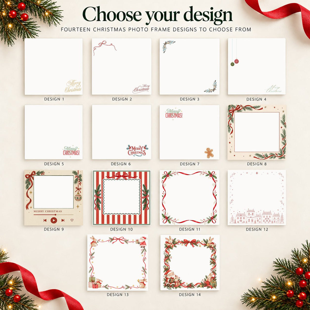 Personalised Photo Christmas Cards - Jaycee