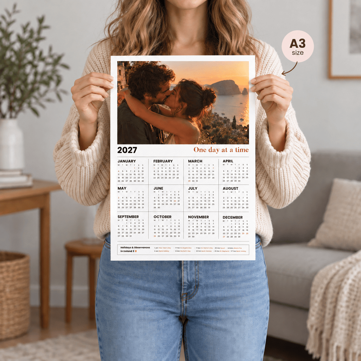 Poster Calendar | One Photo - Jaycee