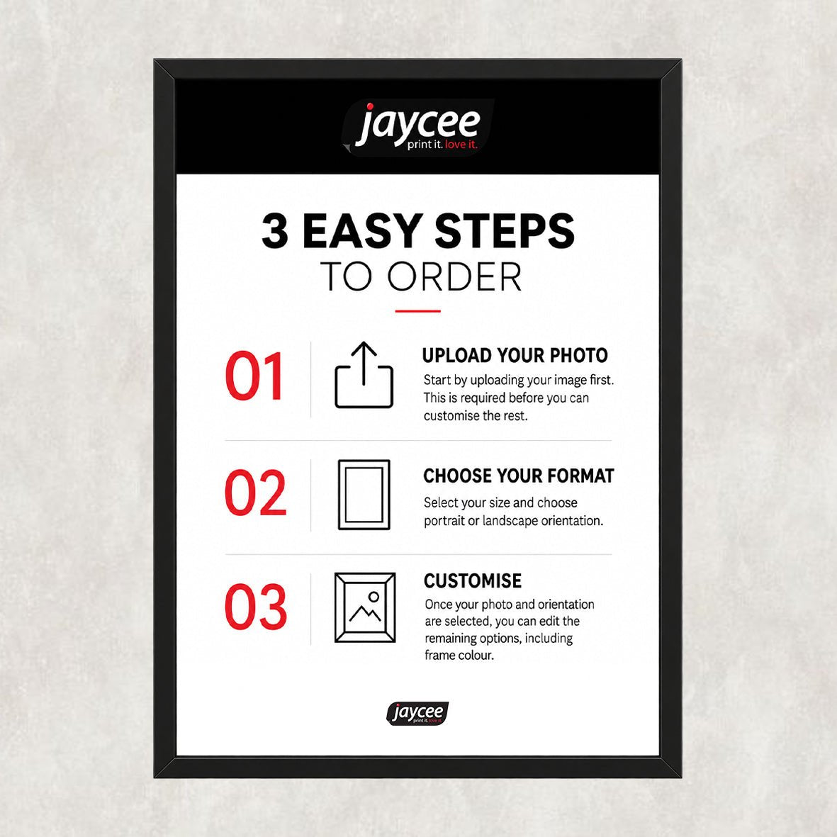 Poster Photo Frame - Jaycee