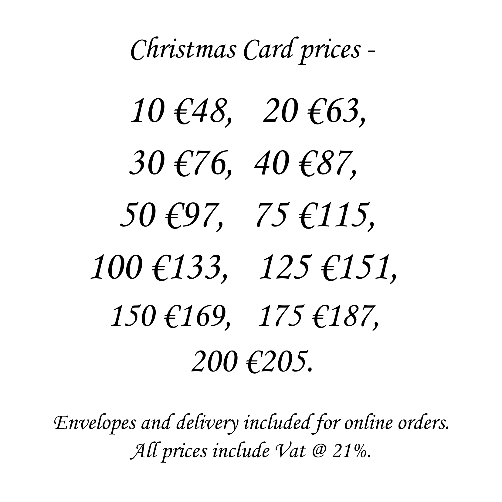 Christmas Card SQ011 - Jaycee
