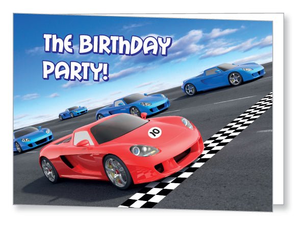 Kids Party Invite 5043 Folded - Jaycee