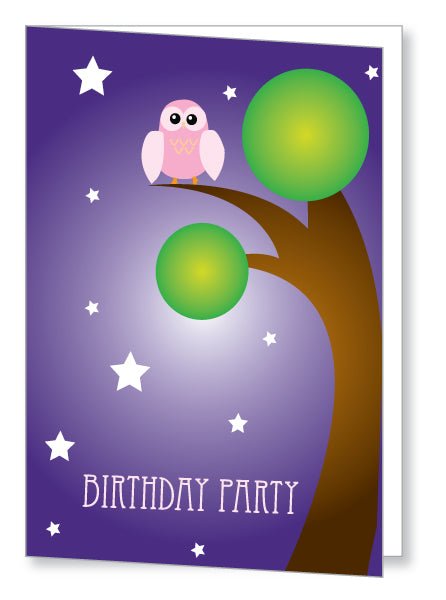 Kids Party Invite 5061 Folded - Jaycee