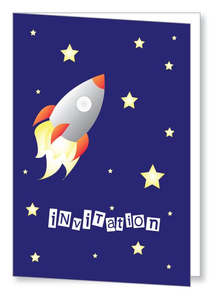 Kids Party Invite 5064 Folded - Jaycee