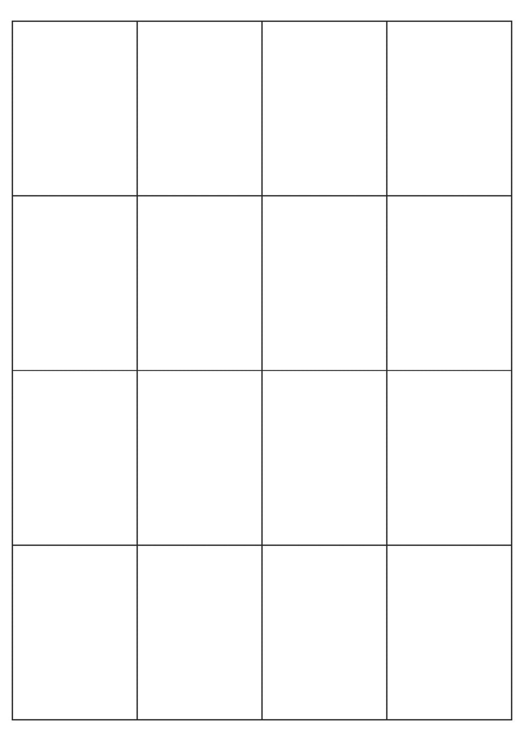 Paper 8 Rectangle Paper Stickers - Rectangles Small