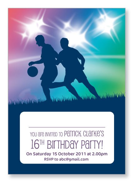 Teen Party Invite 5104 - Jaycee
