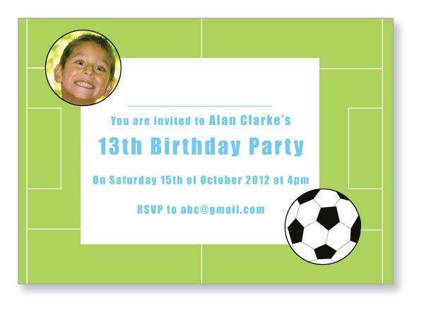 Teen Party Invite 5124 - Jaycee