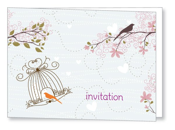 Teen Party Invite 5141 Folded - Jaycee